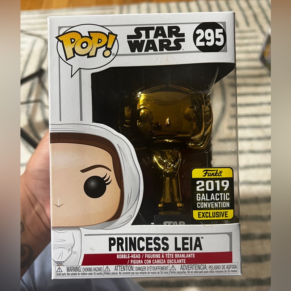 Funko Pop! Star Wars Princess Leia White Figure